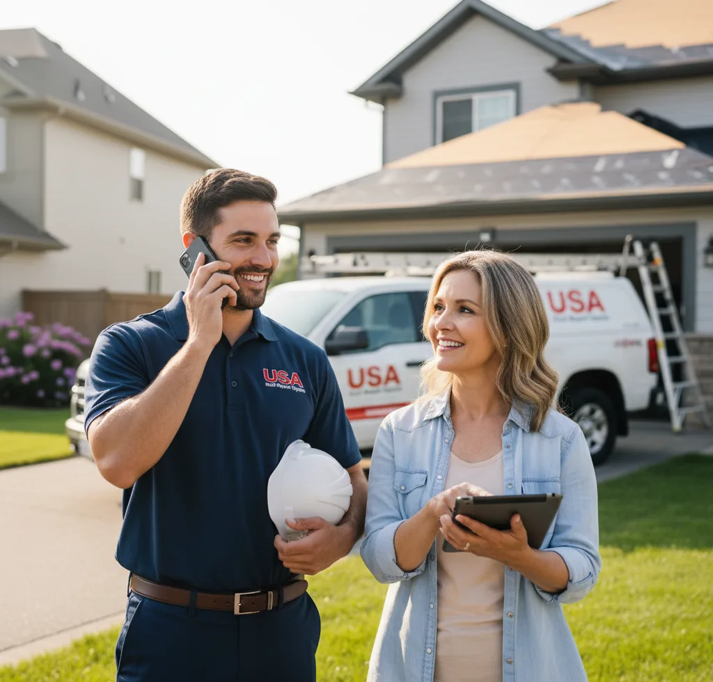 USA Roof Repair Experts customer support in Molalla